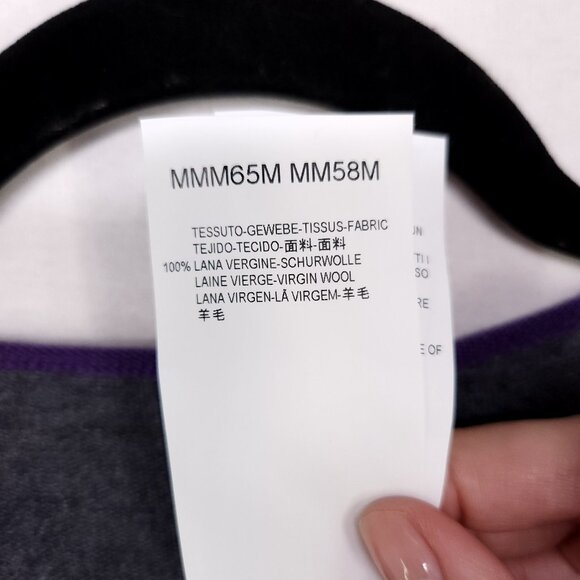 Armani Collezioni Made in Italy Virgin Wool Sweater Size 12 Womens Soft Pullover - Picture 6 of 12